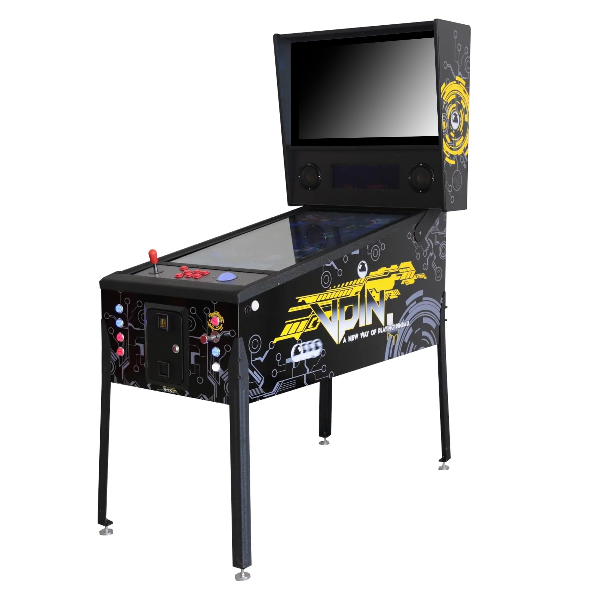 Creative Arcades The Pincade Combo 1-Player Pinball & Arcade Machine (2558 Games)