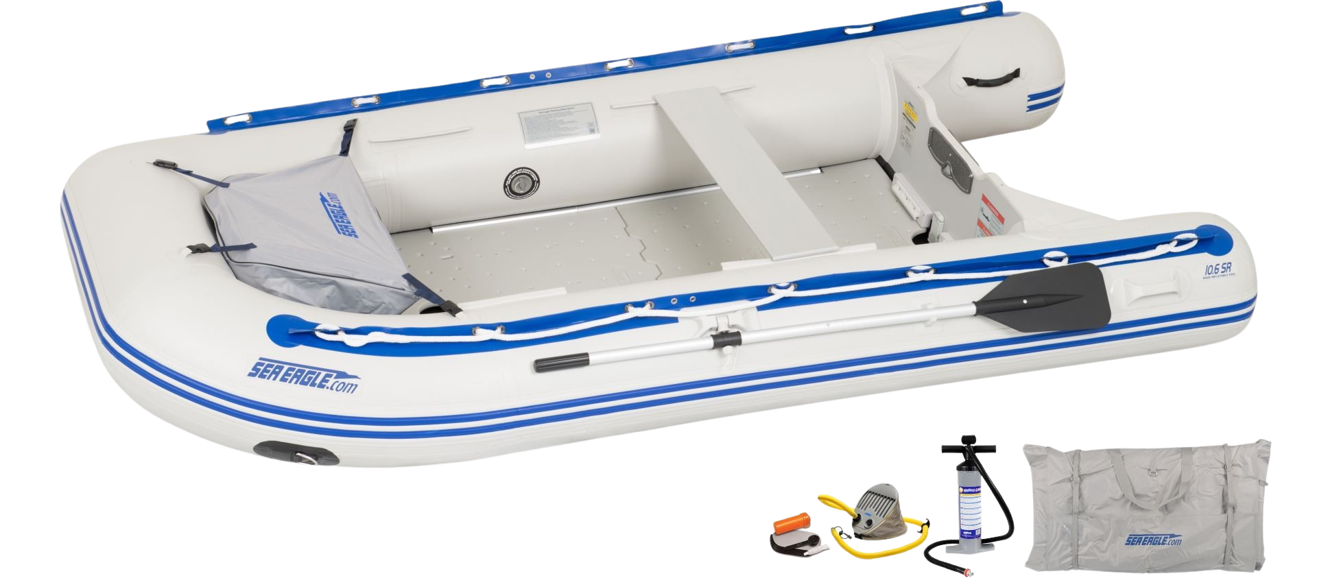 Sea Eagle 106SR 10'6" Sport Runabout Inflatable Boat Deluxe Package (New)