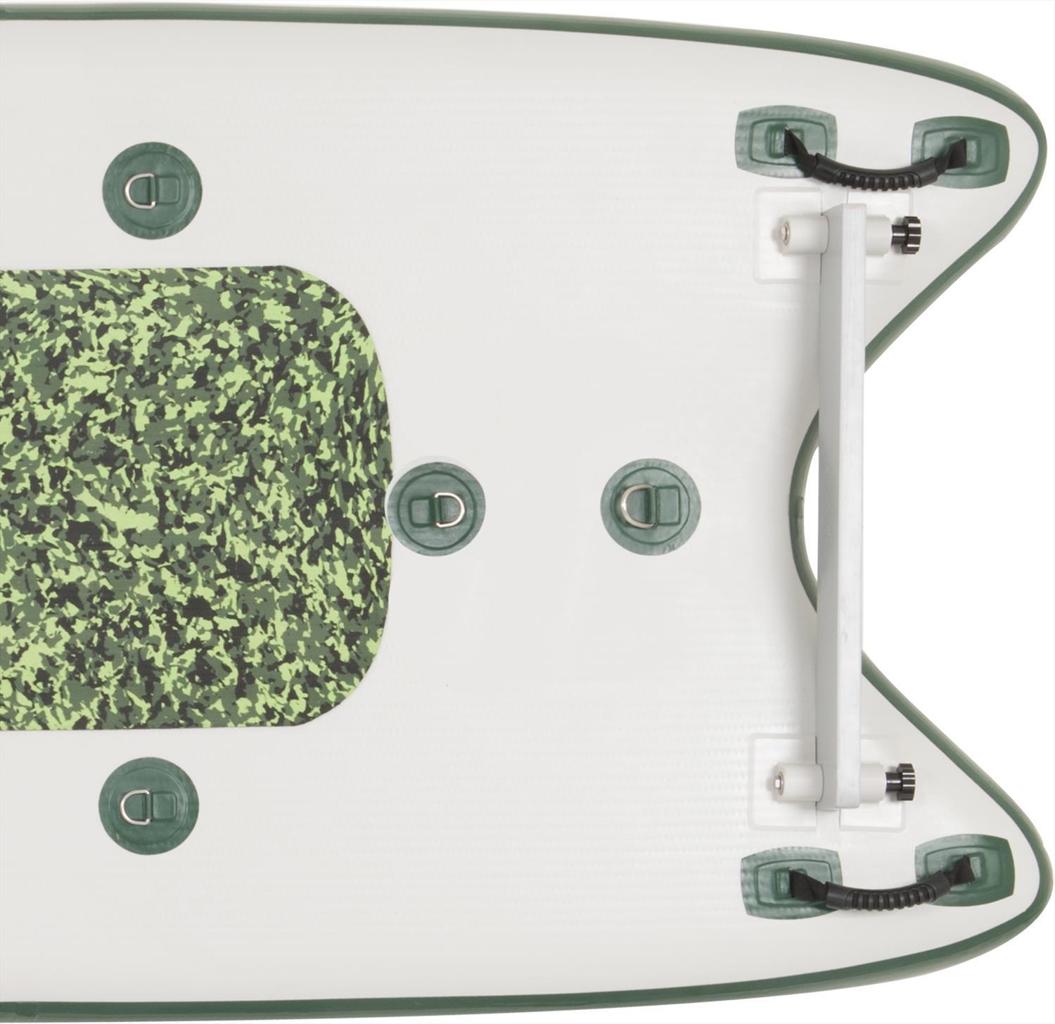 Sea Eagle FishSUP 126 Inflatable Fishing Stand Up Paddle Board Start Up Package (New)
