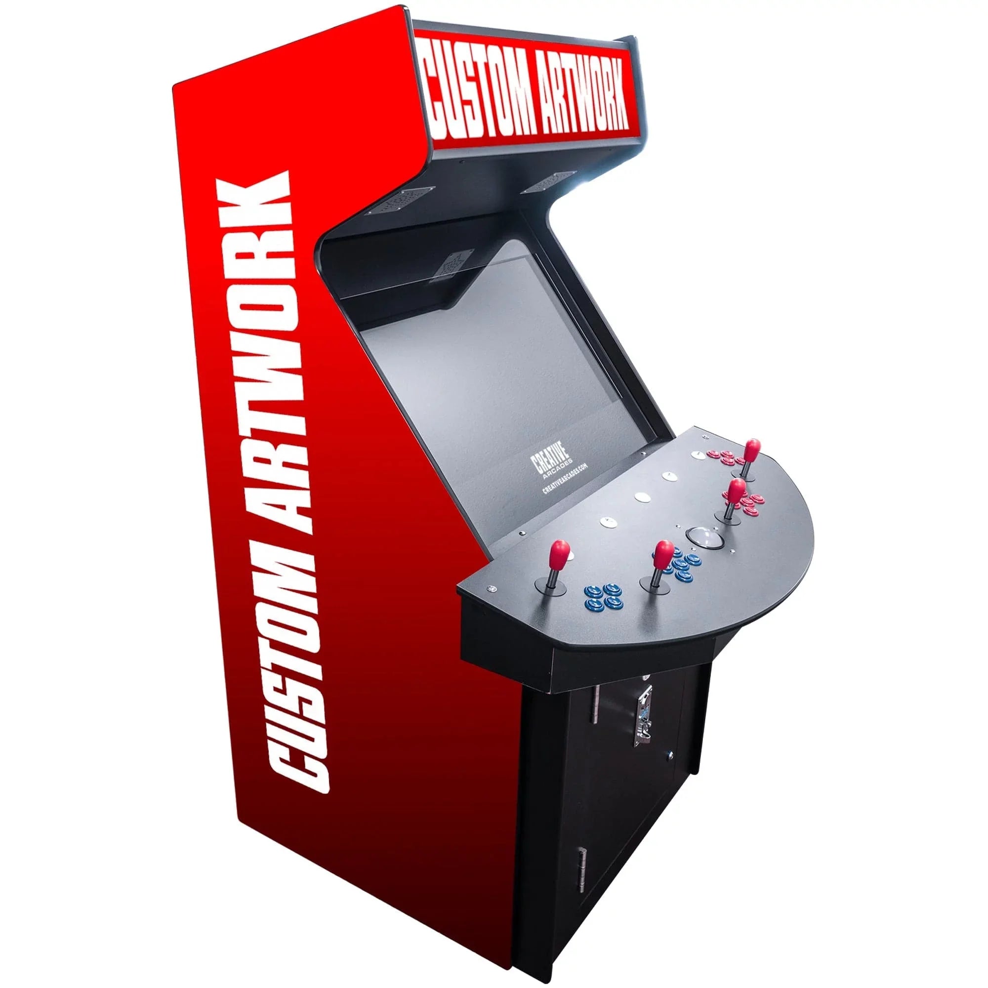 Creative Arcades 4-Player Full-Size Stand-Up Arcade Machine