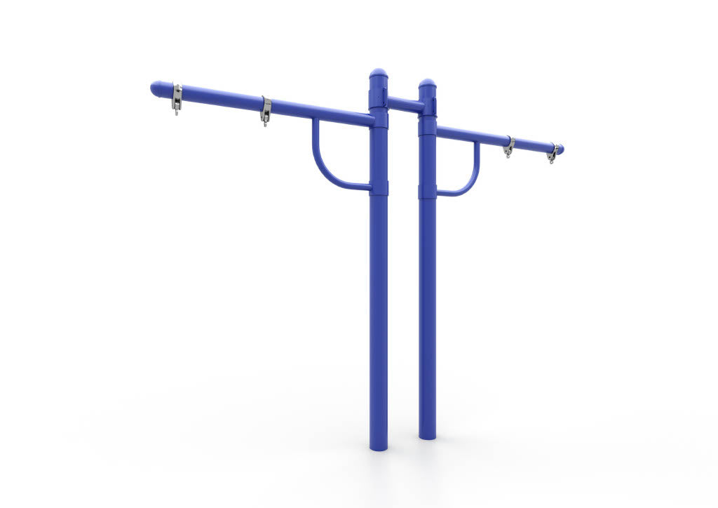 World Klass Play 5" Single Post Bucket Swing - Kids Playground