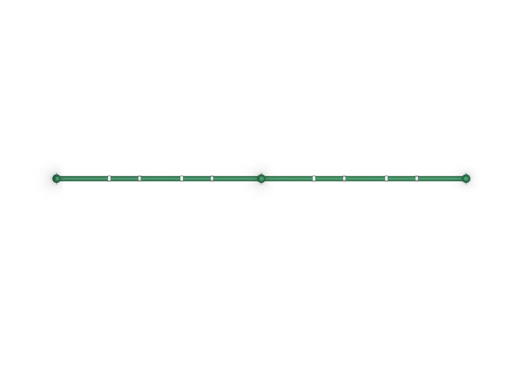 World Klass Play 5" Single Post Swing - 8Ft, 2 to 8 Swings