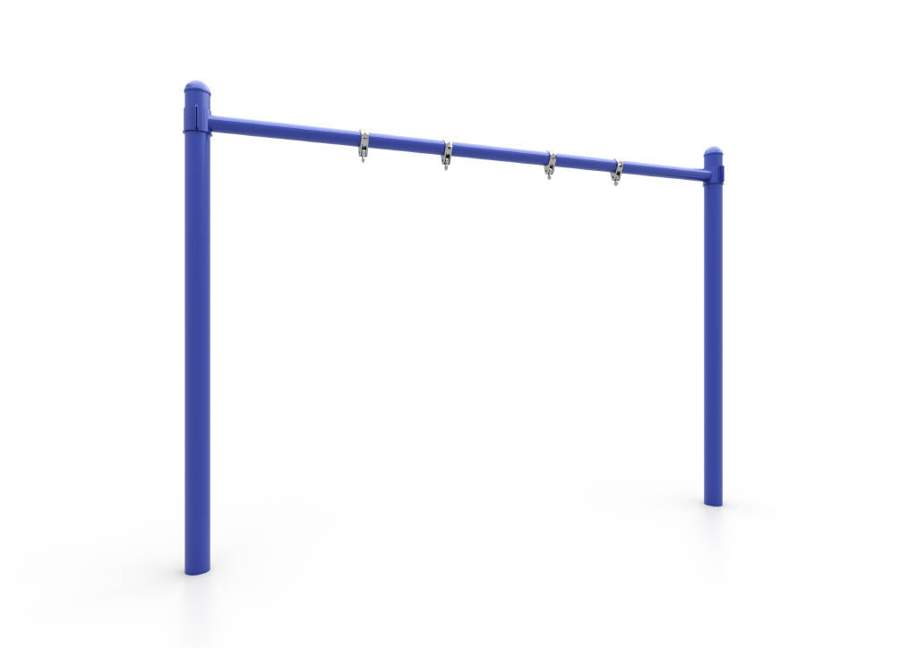 World Klass Play 5" Single Post Swing - 8Ft, 2 to 8 Swings