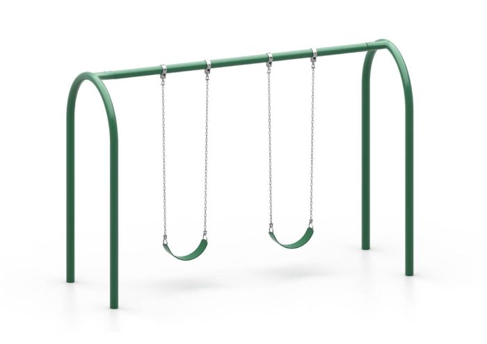 World Klass Play 3.5" Arch Swing Frame 8Ft 2 to 8 Swings