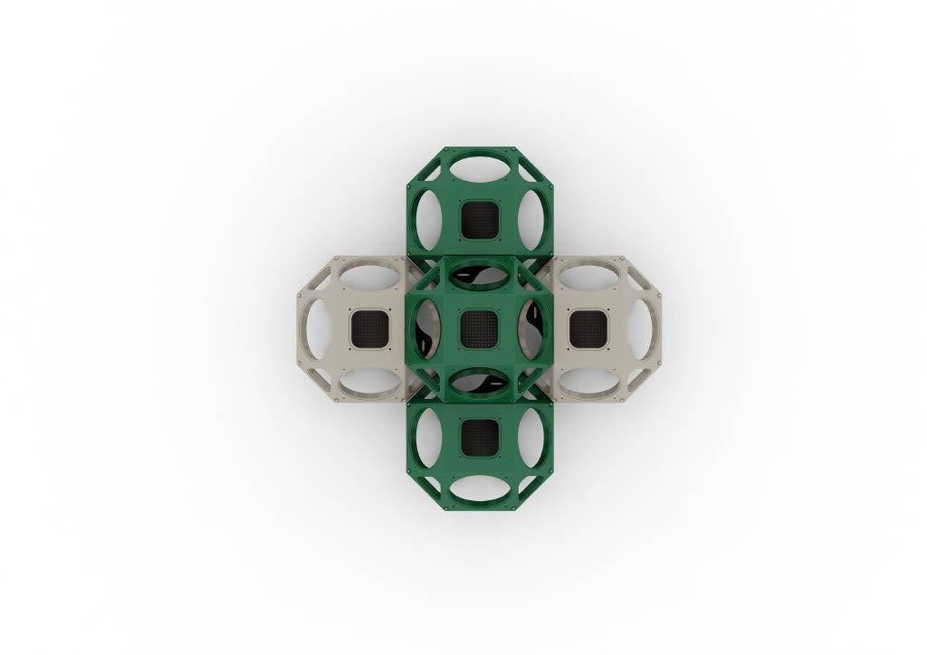 World Klass Play Ruby Qube Climbing Playground Equipment - Modular Kids Playground