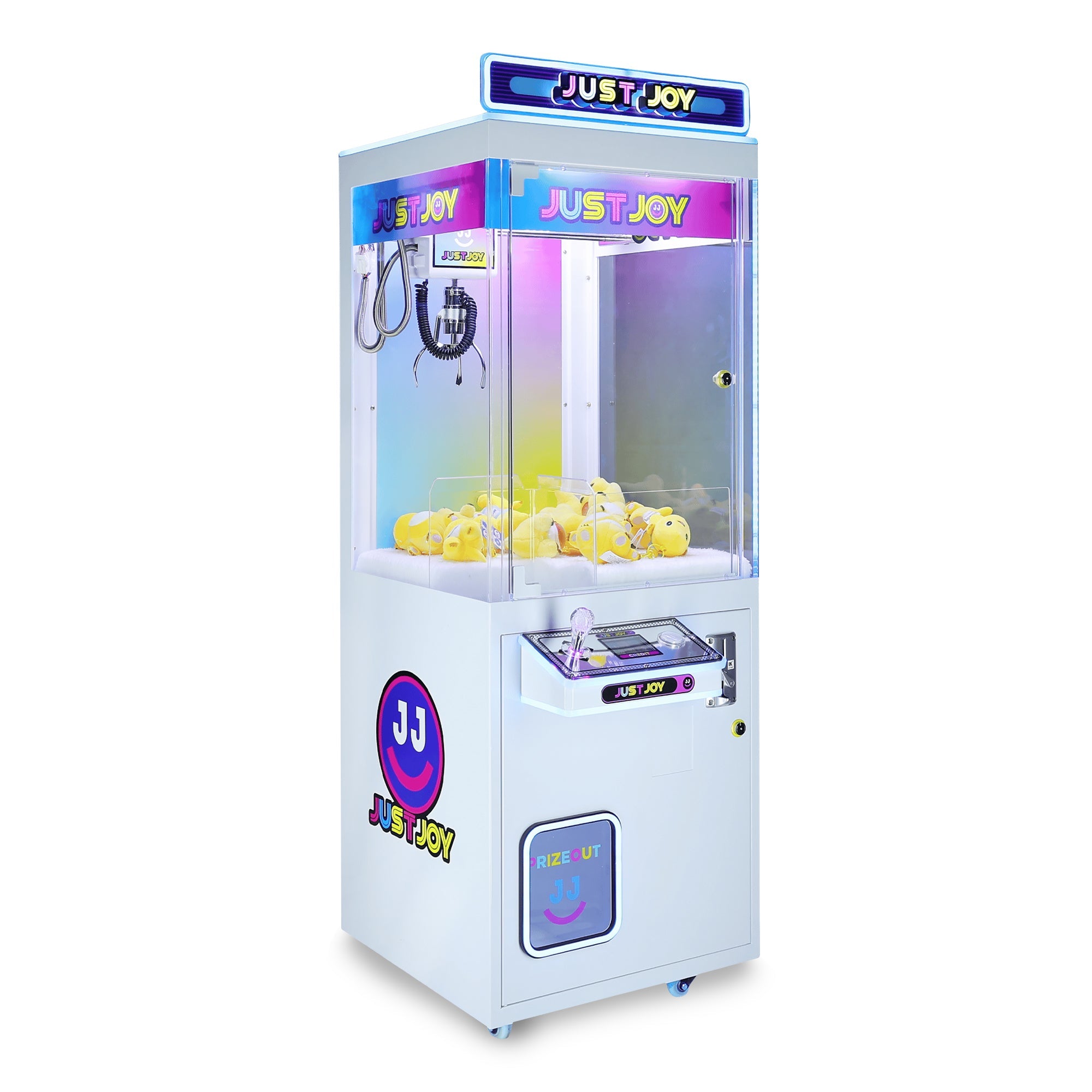 Creative Arcades Glow Box 21" Claw Machine with Neon Lights