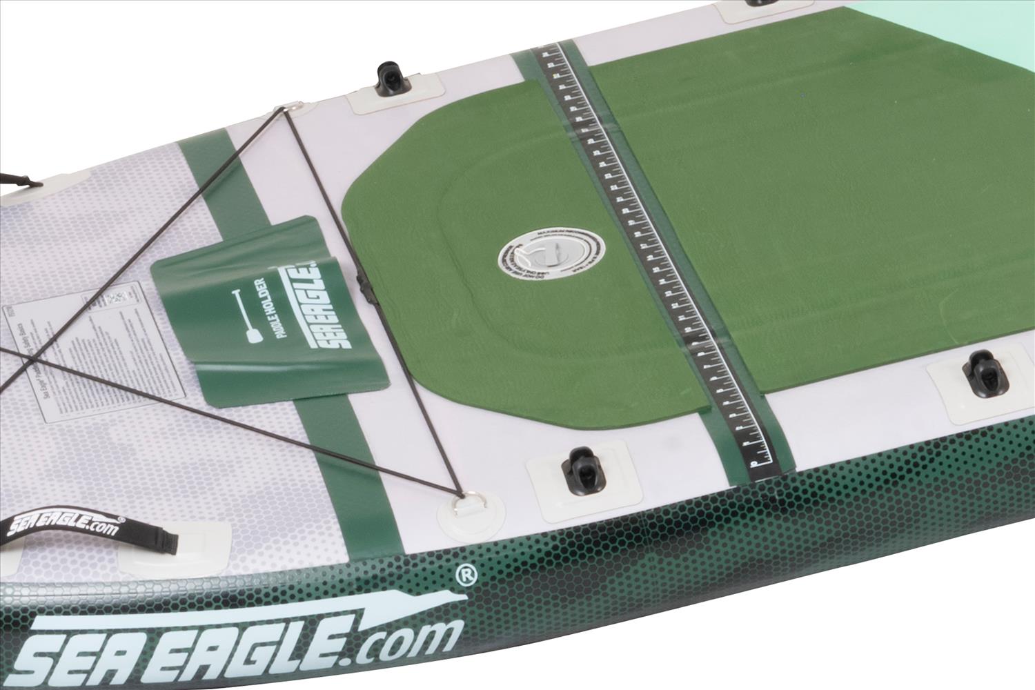 Sea Eagle FishSUP 1210 12'10" Inflatable Fishing Stand-Up Paddleboard Start Up Package (New)