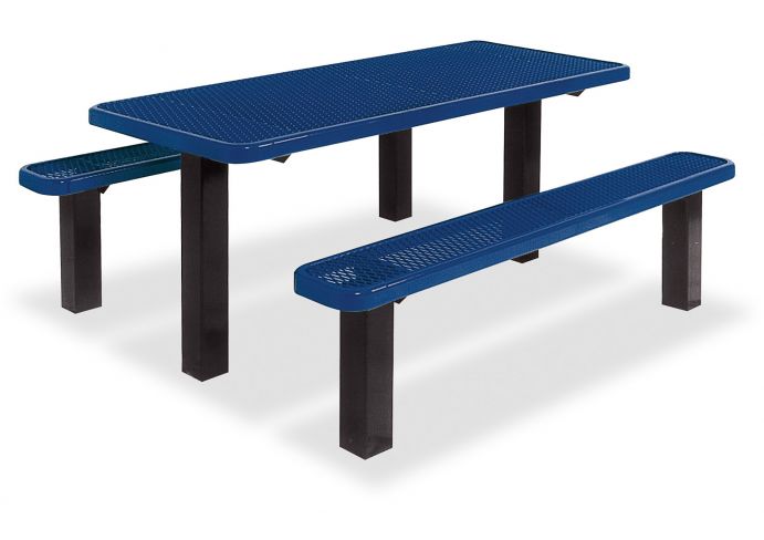 UltraSite 8' Multi Pedestal Table, Inground