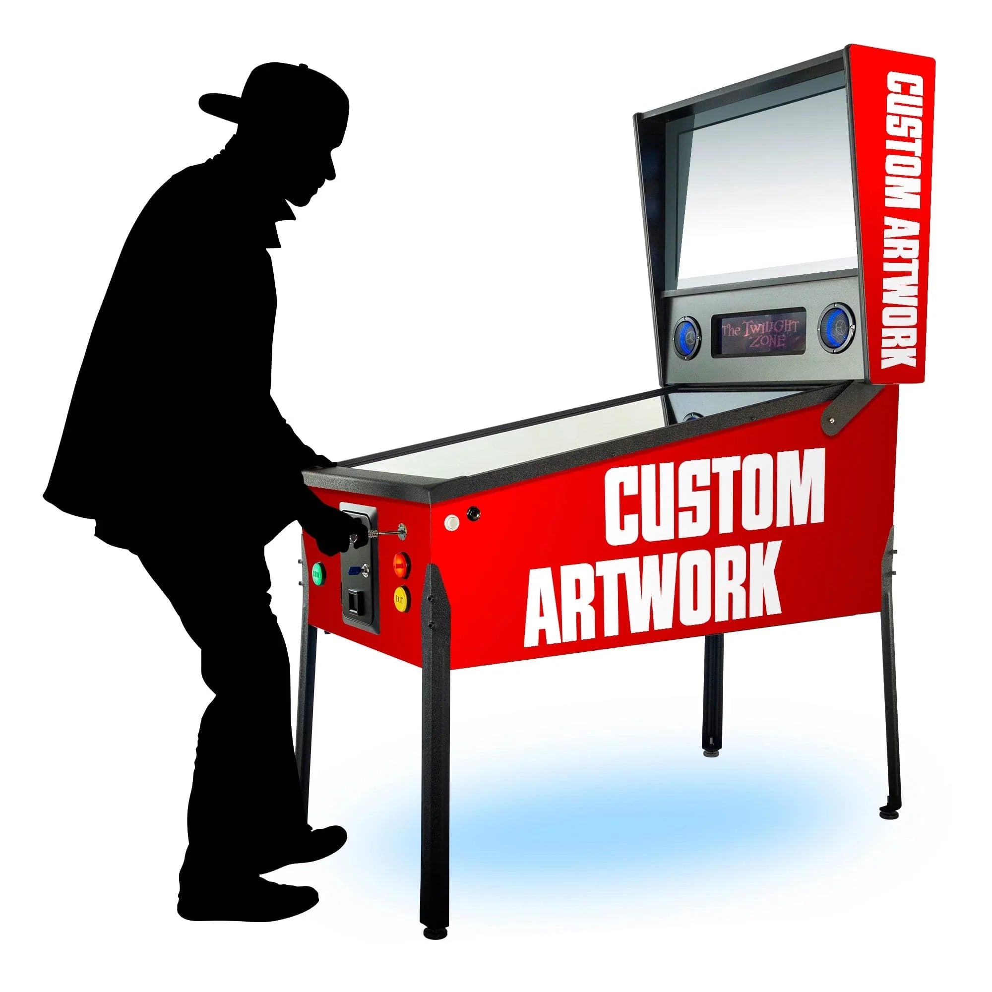 Creative Arcades TR2 Virtual Pinball Machine with Force Feedback (327 Games)