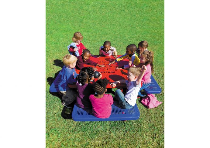 UltraSite 46" Square Portable Preschool Learning Table