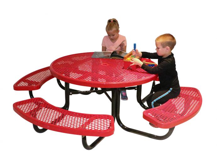 UltraSite 46" Square Portable Preschool Learning Table