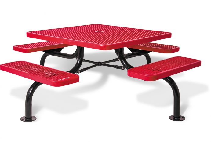 UltraSite 46" Round Span Leg Table, Perforated