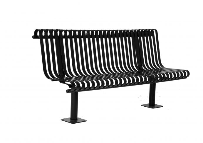 UltraSite 6' Kensington Bench with Back