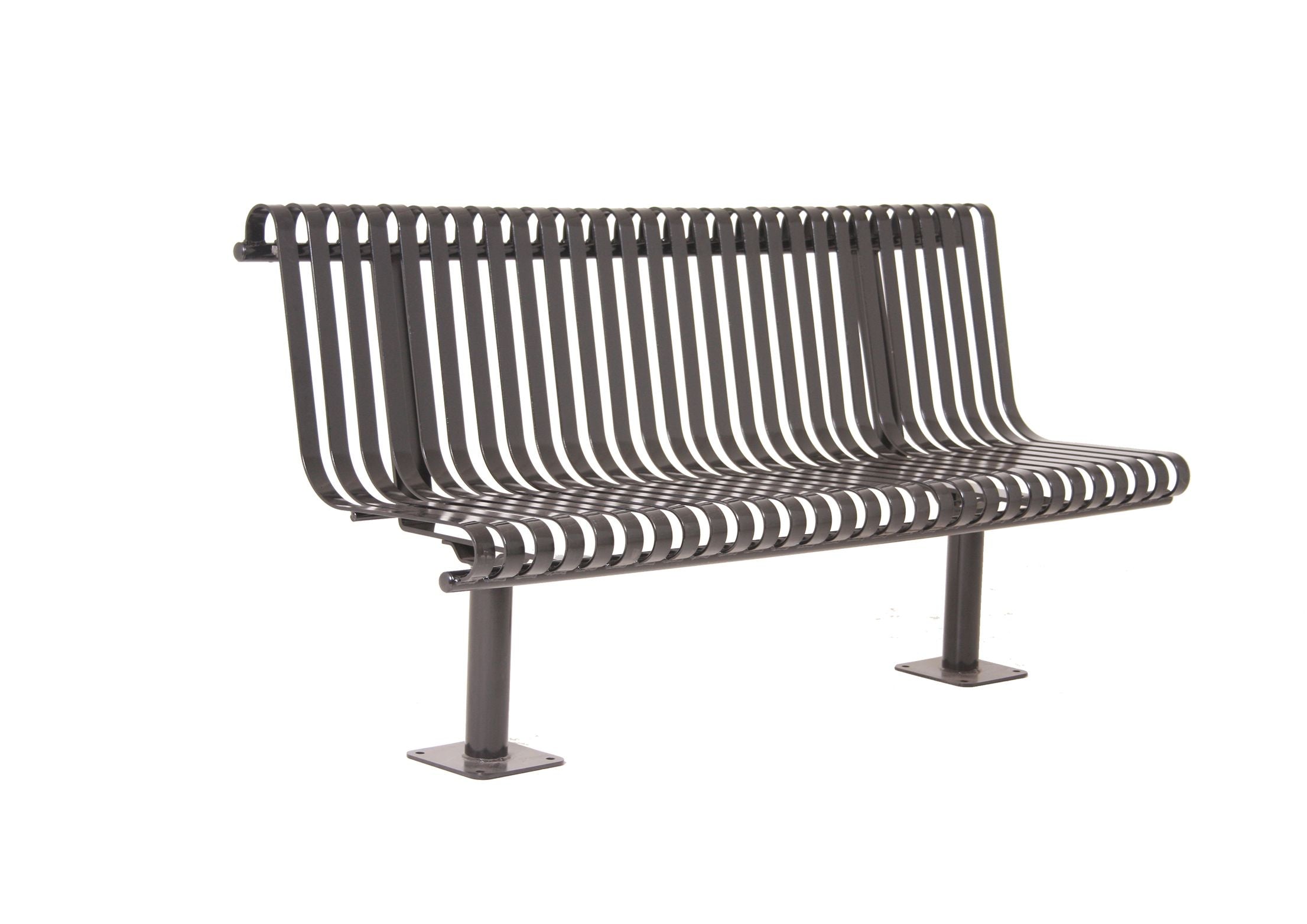 UltraSite 6' Kensington Bench with Back
