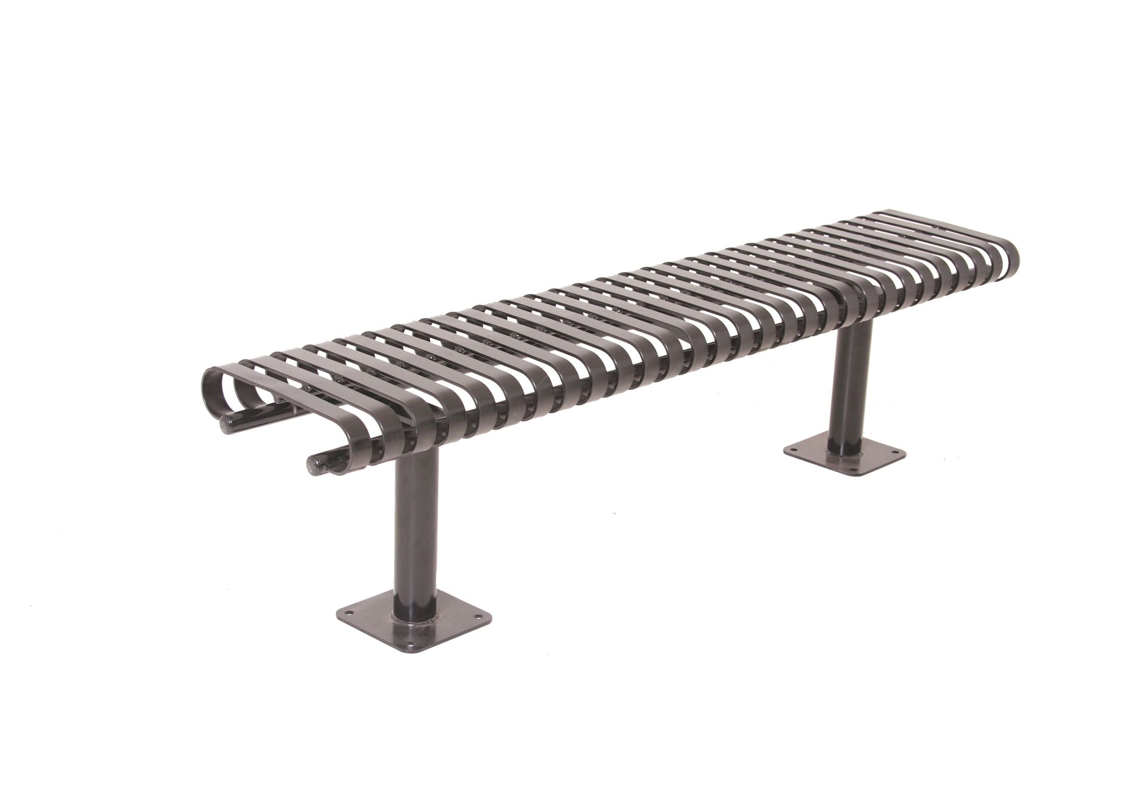 UltraSite 6' Kensington Bench without Back, Surface Mount