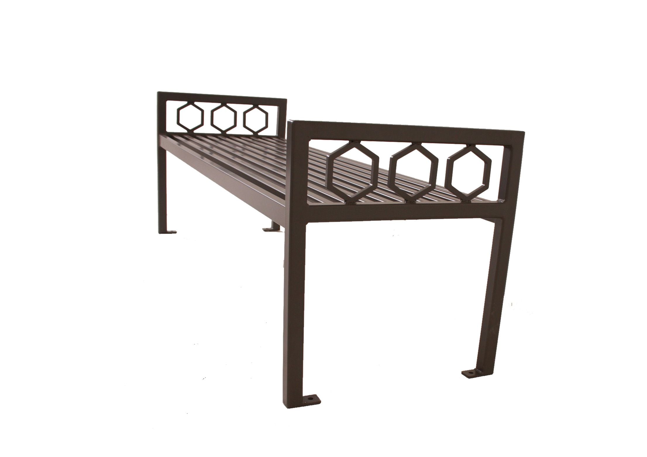 UltraSite 8' Huntington Bench without Back, Portable