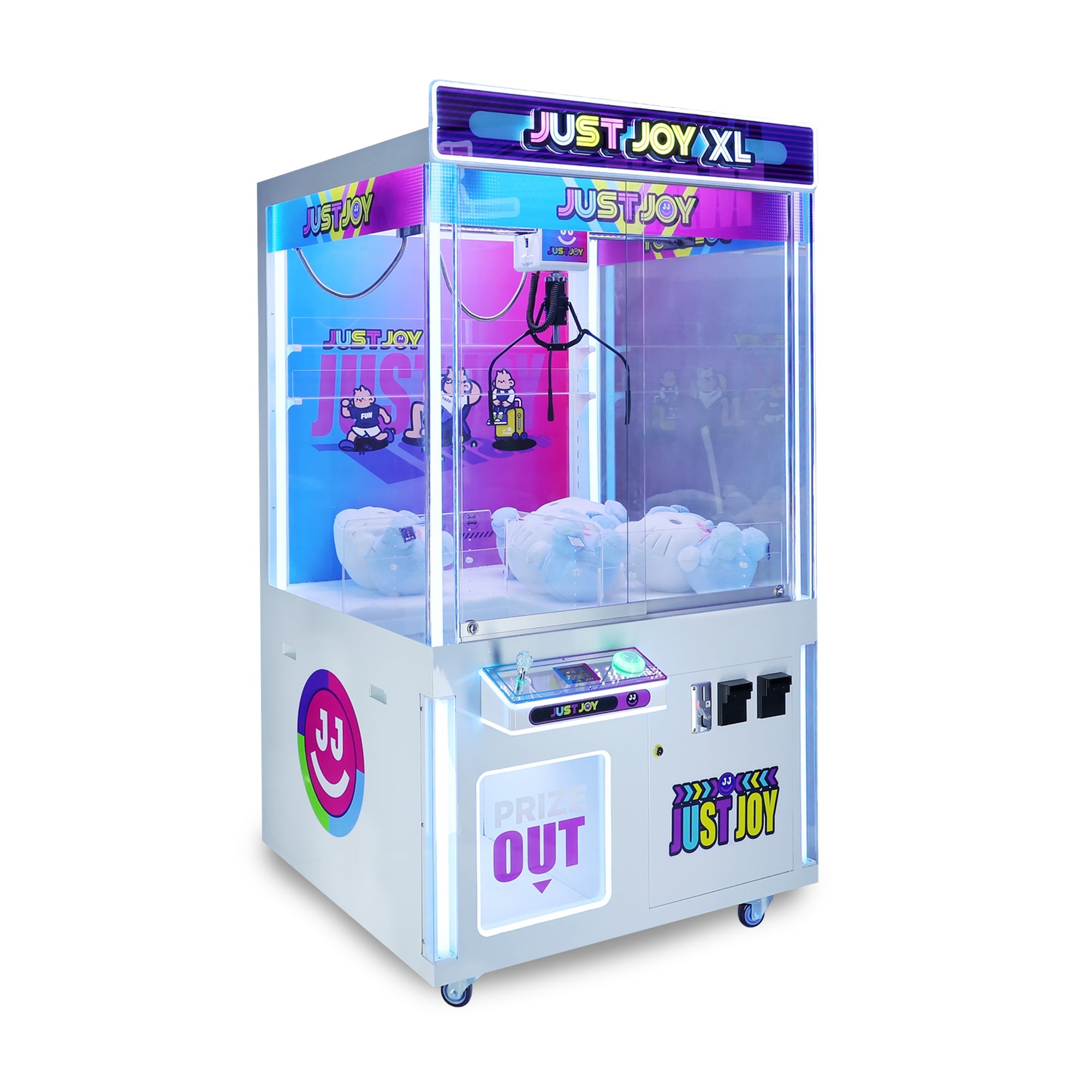 Creative Arcades Mega Grab XL 60" Claw Machine with Neon Lights