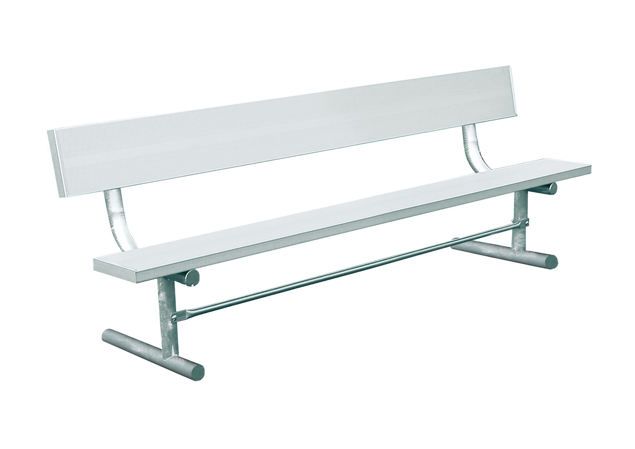 UltraSite Aluminum Park Bench, 2 X 10 Planks
