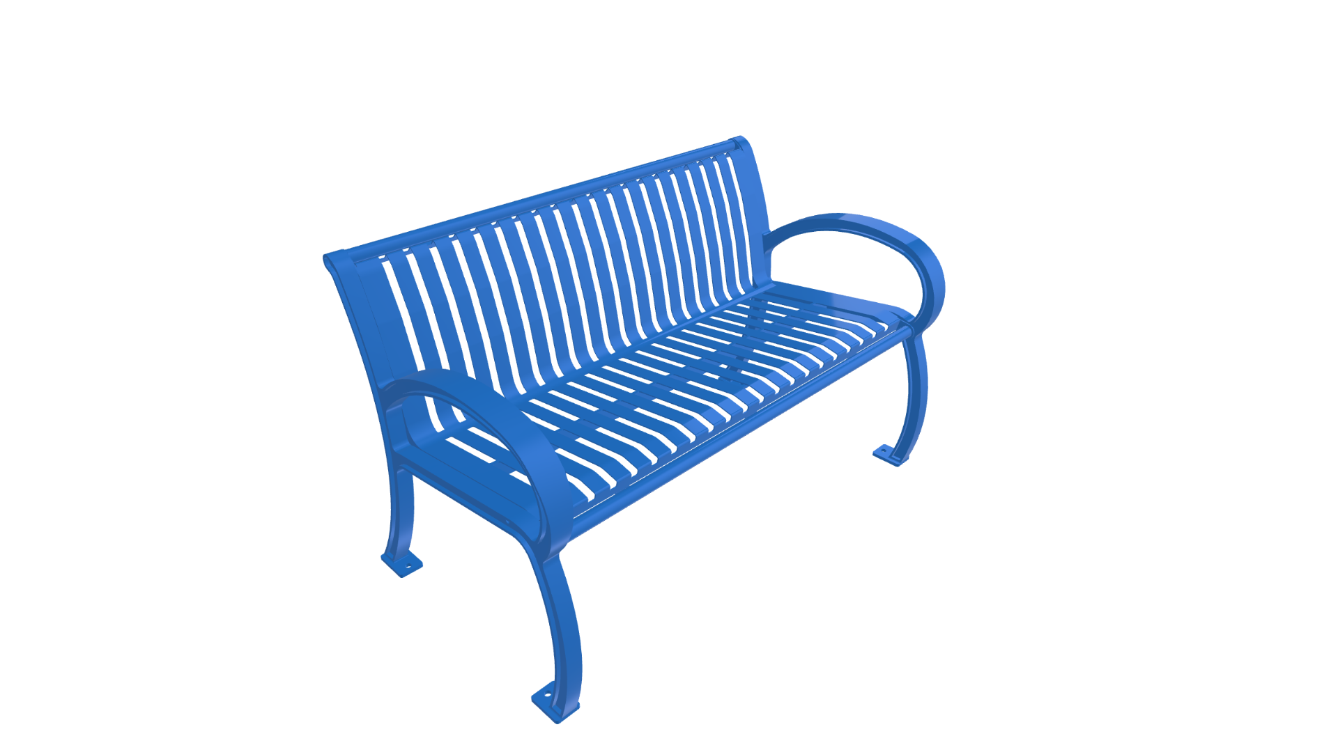 UltraSite 8' Wilmington Bench with Back