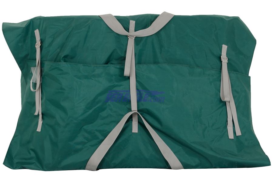 Sea Eagle TC16 Inflatable Travel Canoe with Wood/Web Seats 2-Person Start Up Package (New)