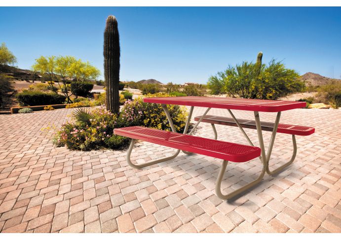 UltraSite 4’ Heavy-Duty Bolt-Thru Table