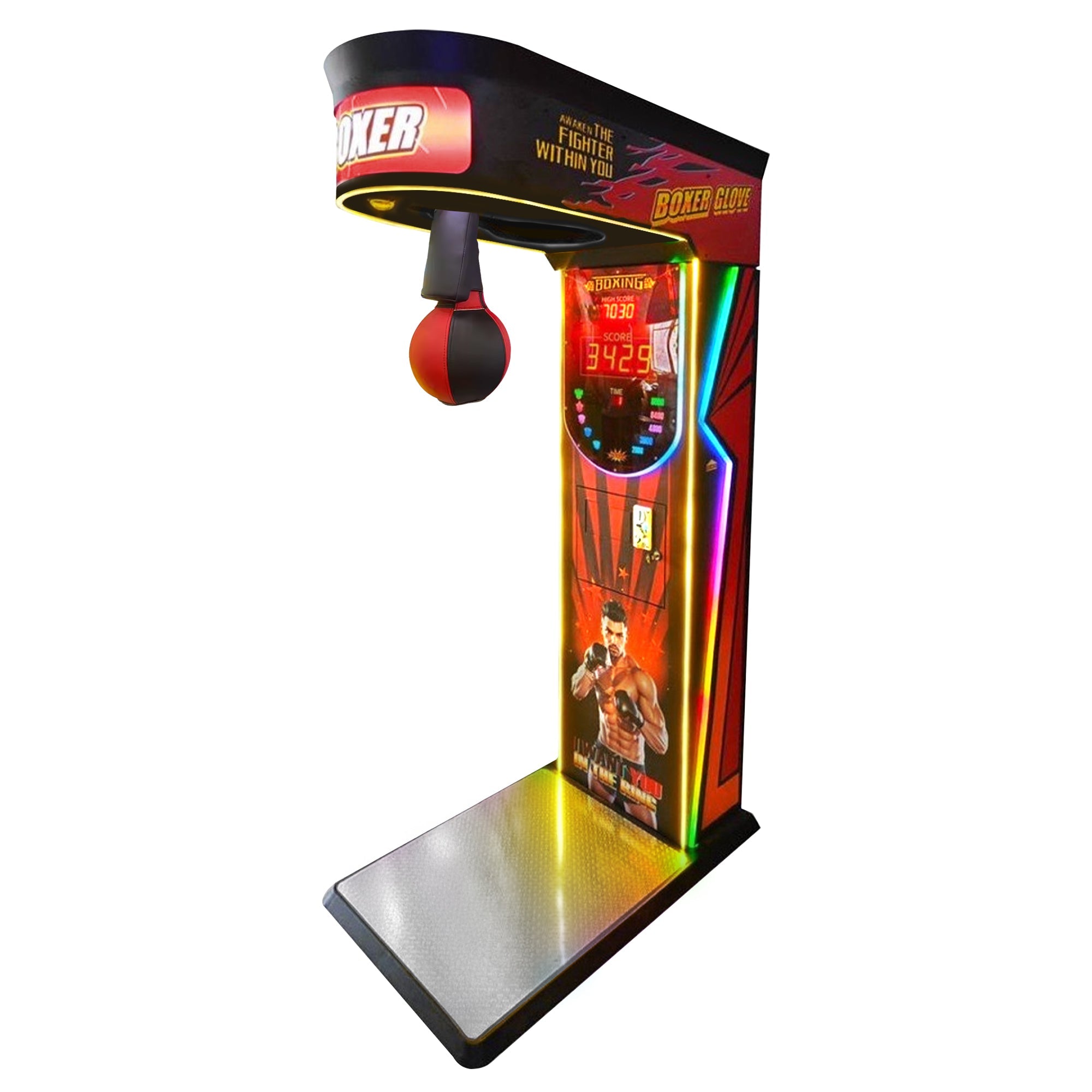 Creative Arcades Knockout Challenge Boxing Arcade Machine - Punch Out Pro
