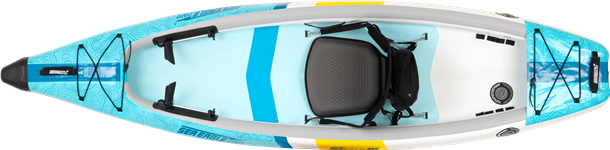 Sea Eagle EZLite10 10' Inflatable Kayak Pro Carbon Package (New)