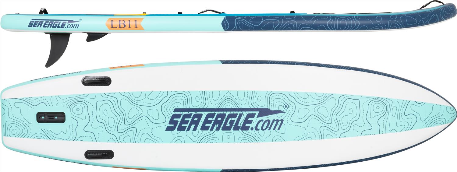 Sea Eagle LongBoard 11 Inflatable Board Start Up Package (New)