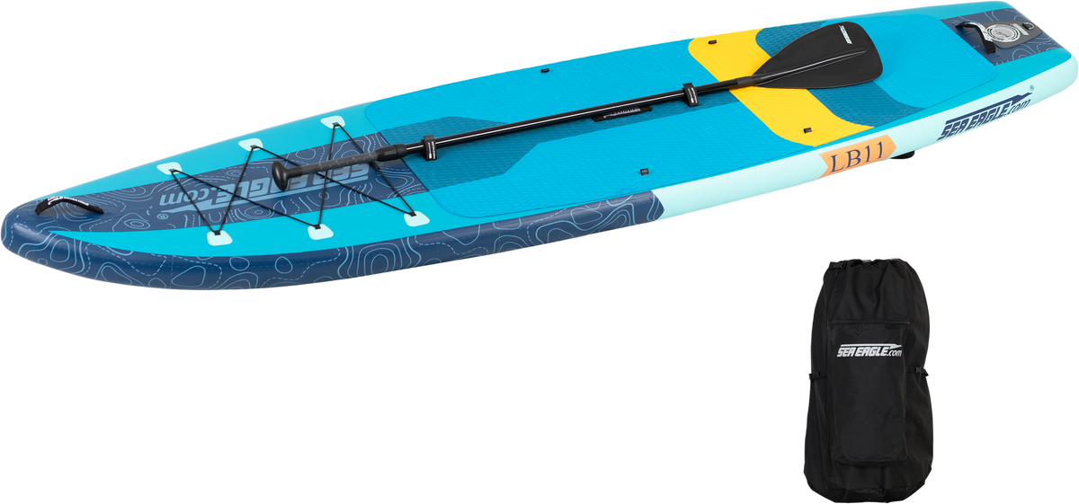 Sea Eagle LongBoard 11 Inflatable Board Start Up Package (New)