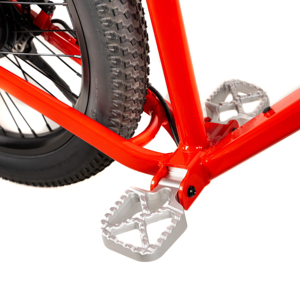 JackRabbit Mega Metal Footpegs for XG, XG Pro, OG2, OG2 Pro & MG - Silver