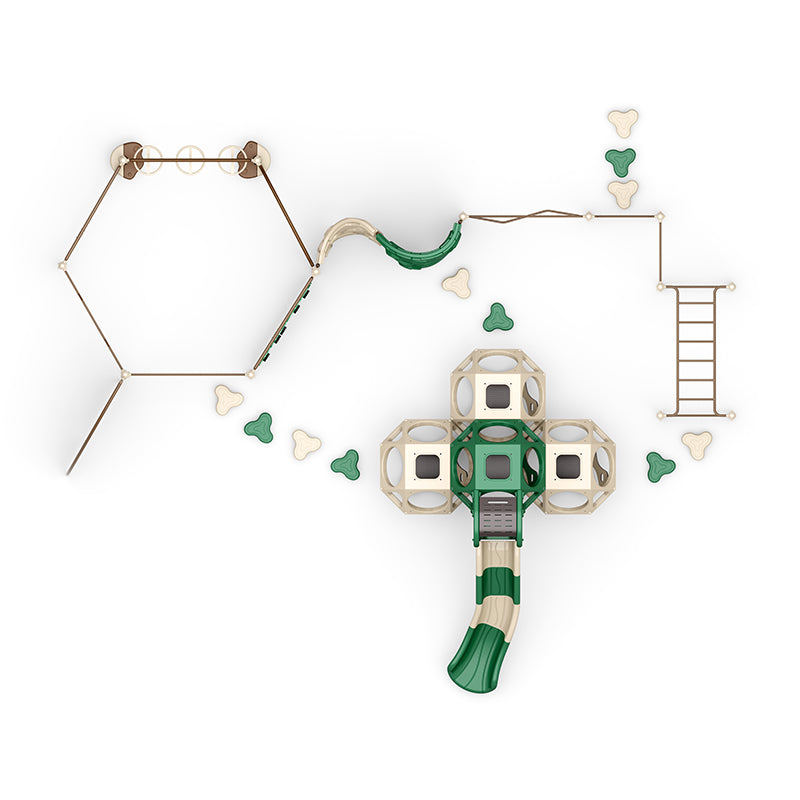Wisdom WiseNEX Trail Blazer Climbers and Slide Set