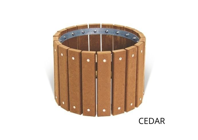 UltraSite Recycled Round Planters