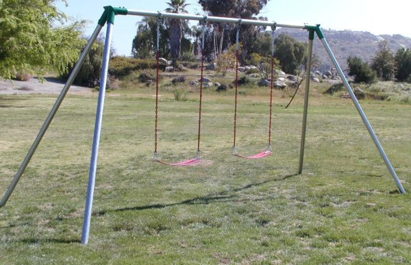 Jensen Swing S82c – 8′ High 2-Swing 1-Bay Commercial/Residential Set