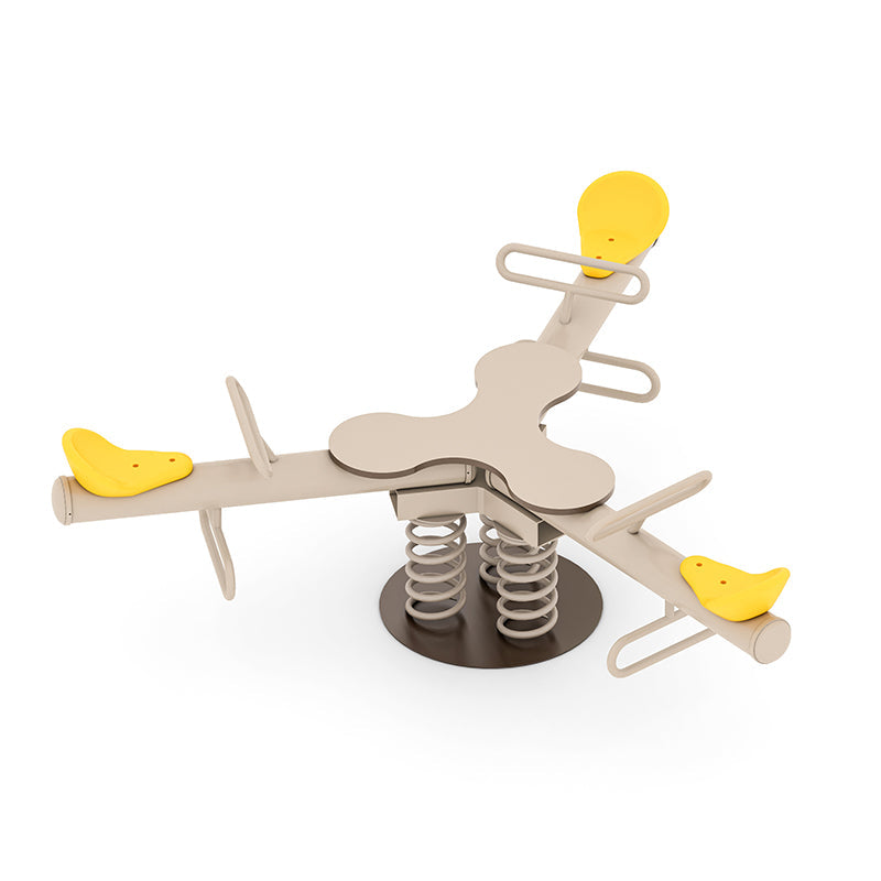 Wisdom Tri-Seesaw Three Seat Spring Rider