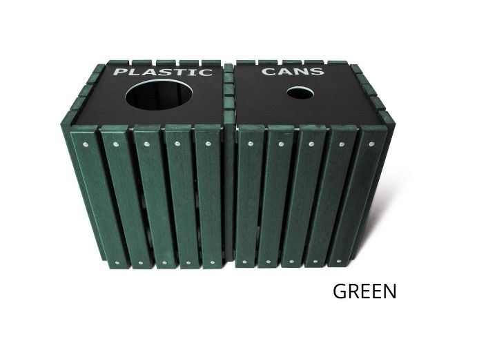 UltraSite 40 Gallon Recycling Single Receptacle