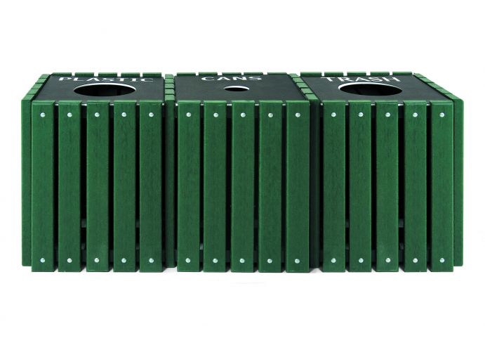 UltraSite 60 Gallon Recycling Single Receptacle