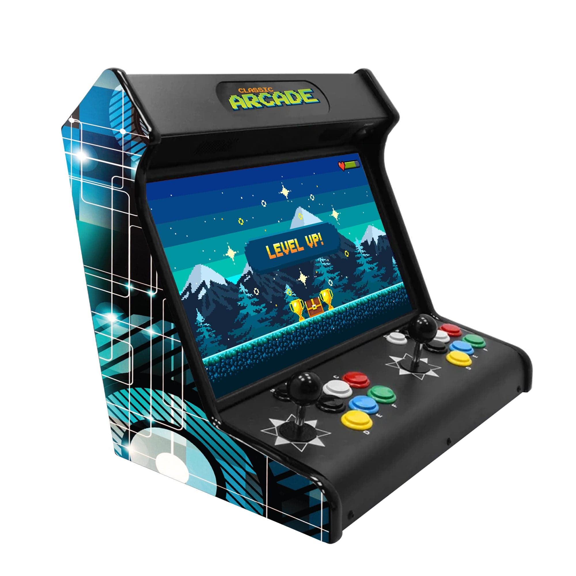 Creative Arcades 2-Player Mini 18.5" LCD Tabletop Arcade Machine with 23,000 Games