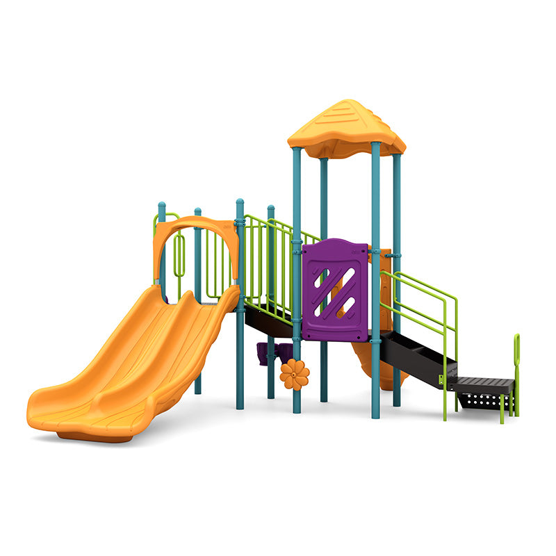World Klass Play Double Rush | Commercial Playground for Ages 2-12