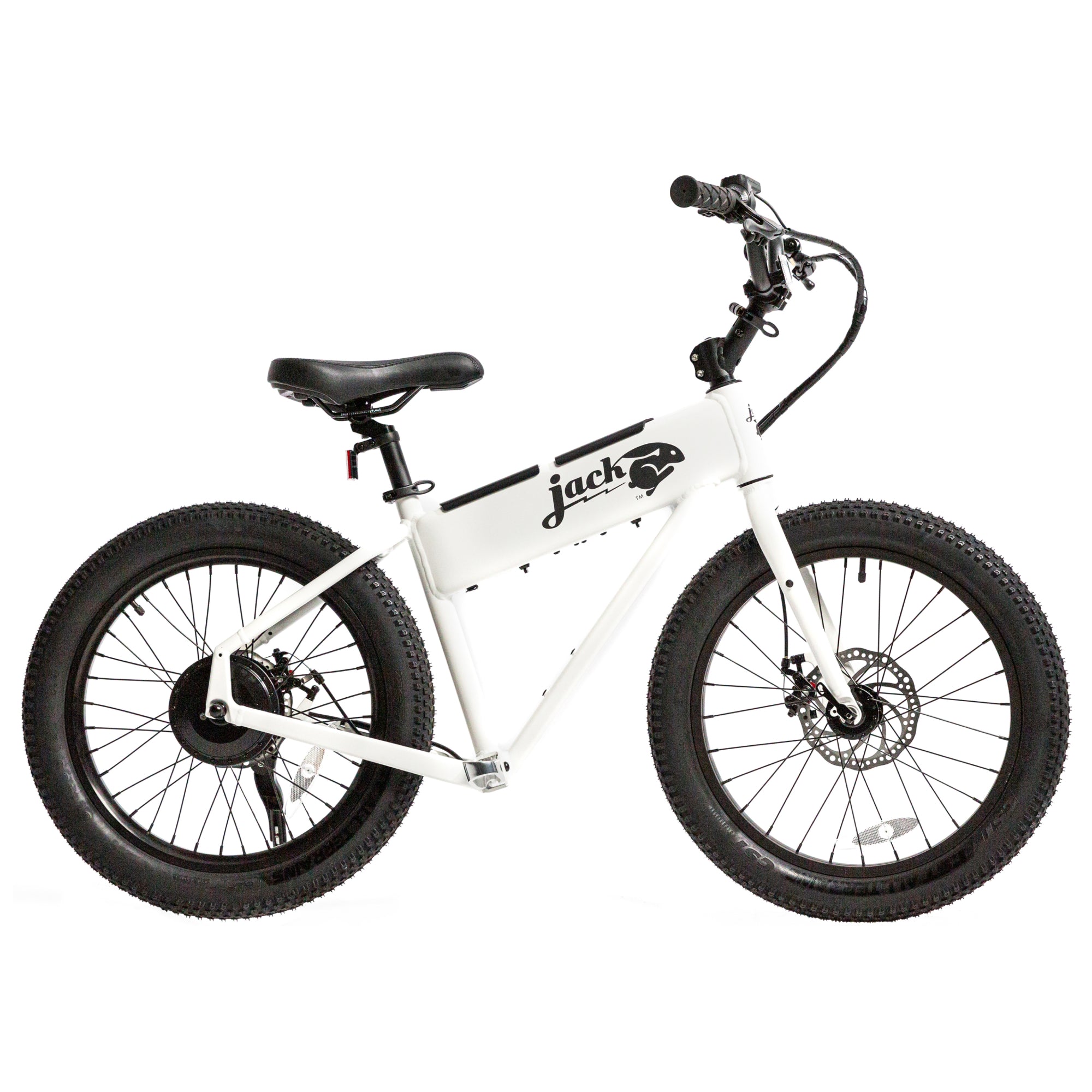 JackRabbit XG - Lightweight & Compact "Big" Micro eBike, White