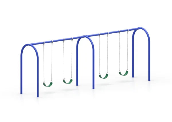 World Klass Play 3.5" Arch Swing Frame 8Ft 2 to 8 Swings