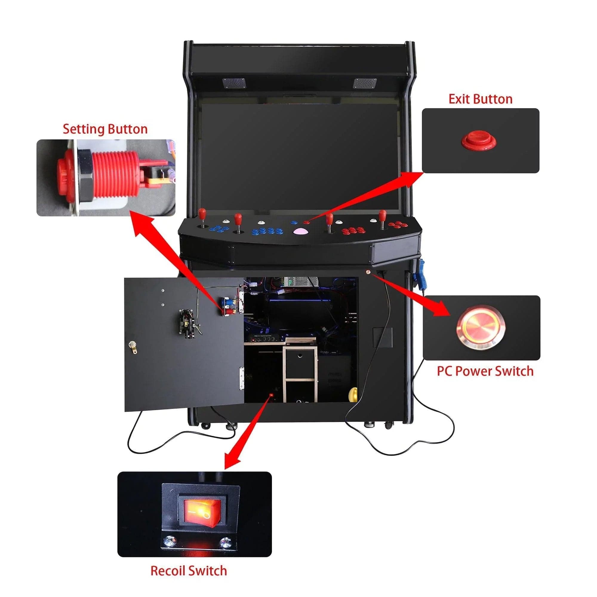 Creative Arcades Terminator TR-2 Light Blaster Stand-Up Arcade Machine