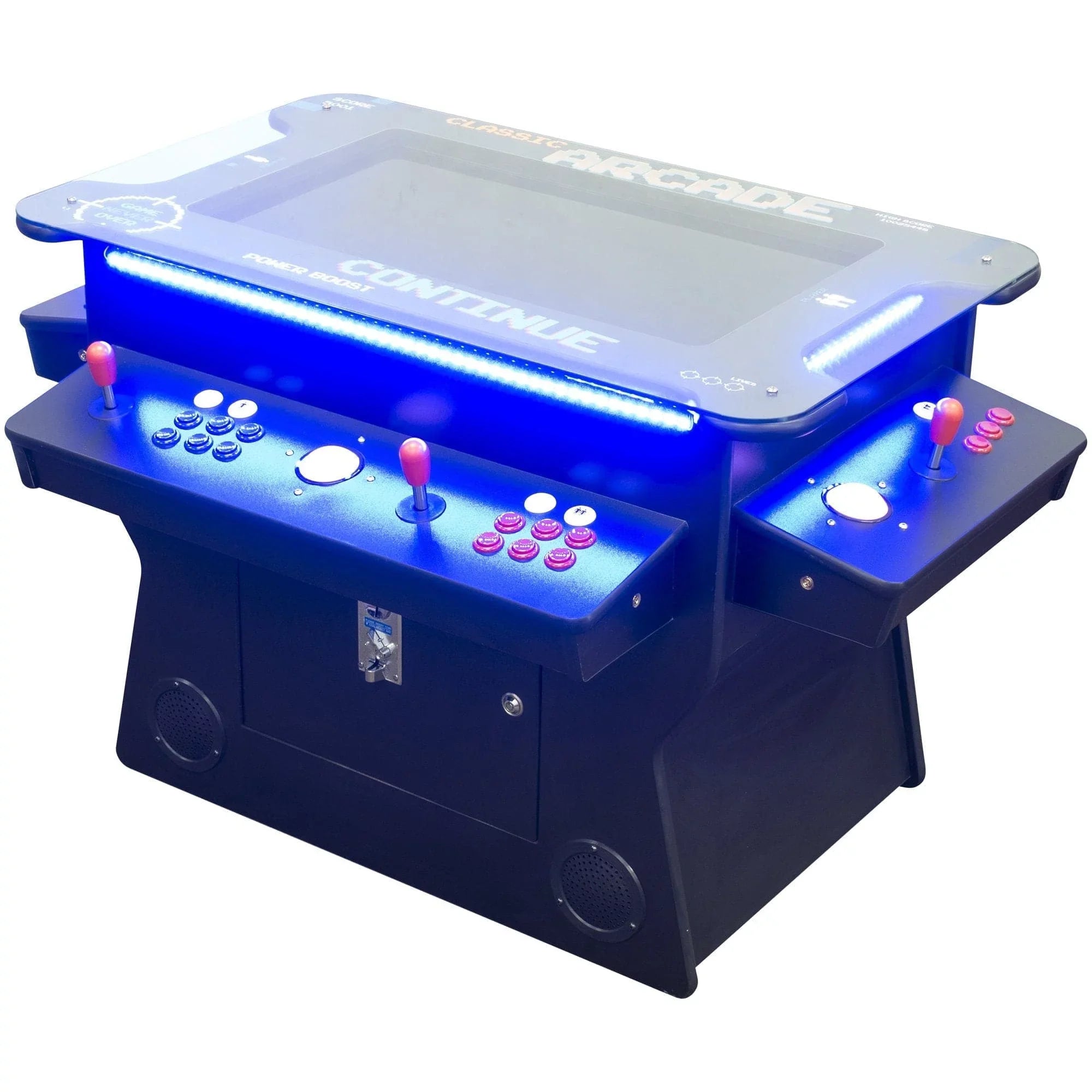 Creative Arcades 3-Sided Tilt Cocktail Table Arcade Machine