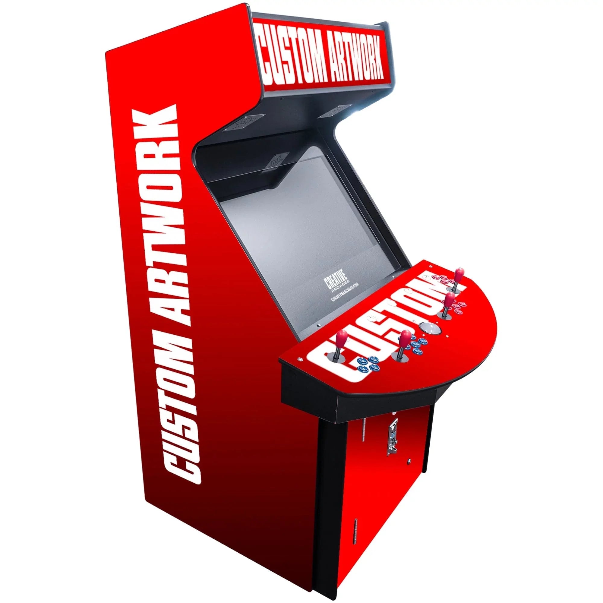 Creative Arcades 4-Player Full-Size Stand-Up Arcade Machine