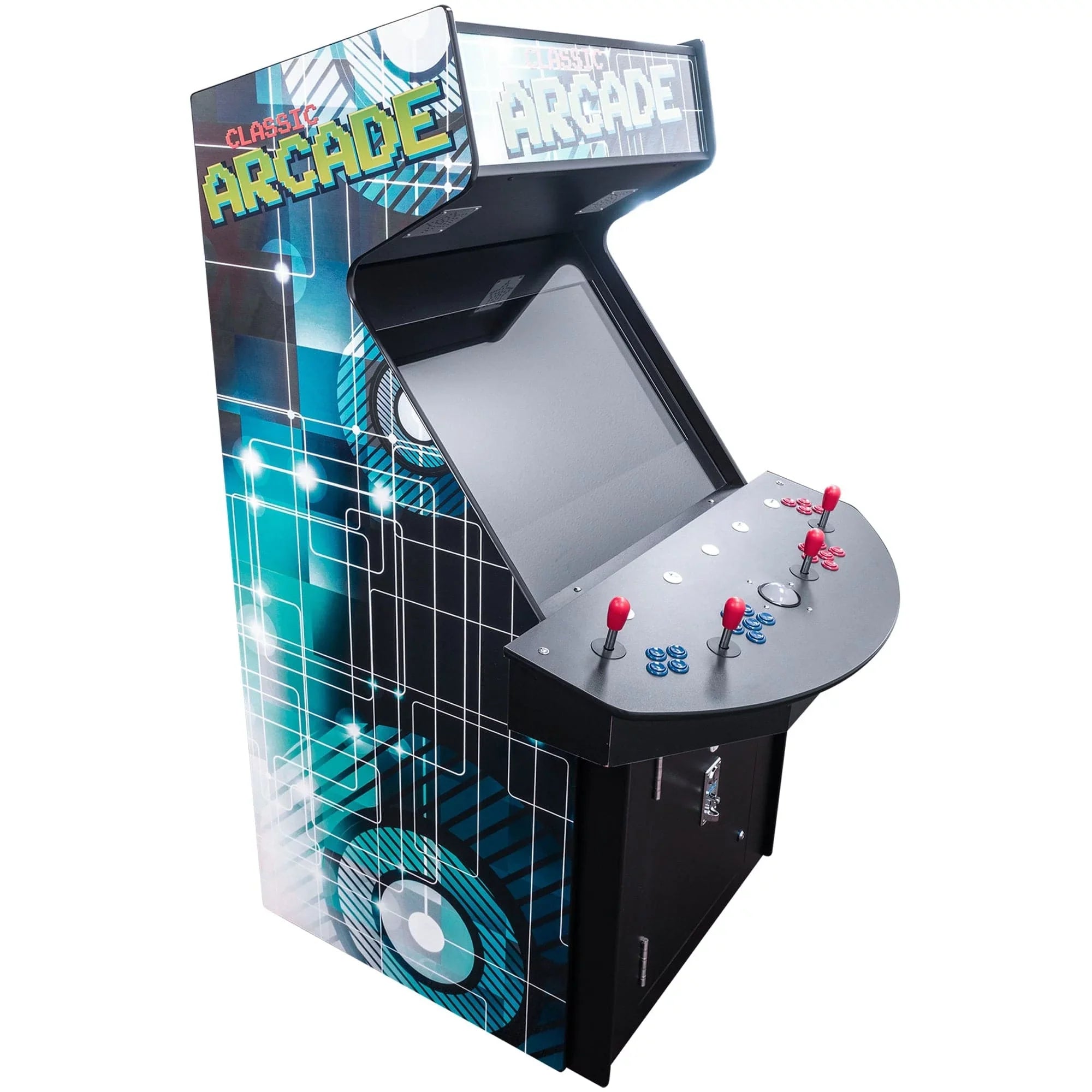Creative Arcades 4-Player Full-Size Stand-Up Arcade Machine