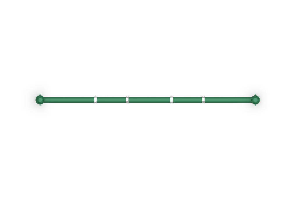 World Klass Play 5" Single Post Swing – 8Ft, 2 to 8 Swings