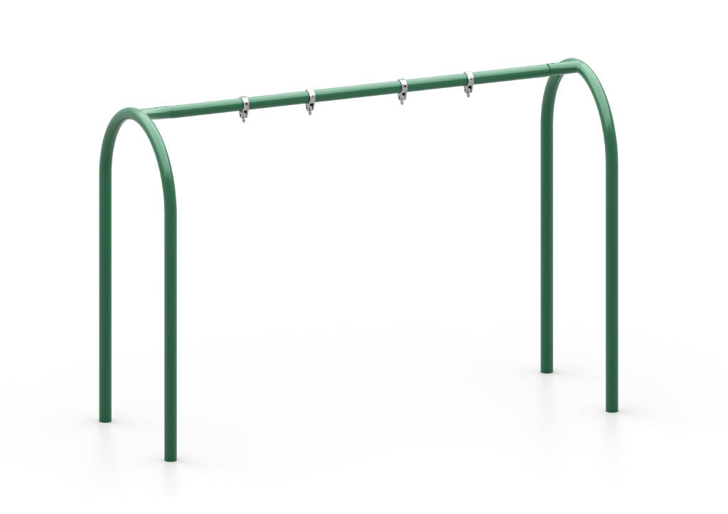 World Klass Play 3.5" Arch Swing Frame 8Ft – 2 to 8 Swings