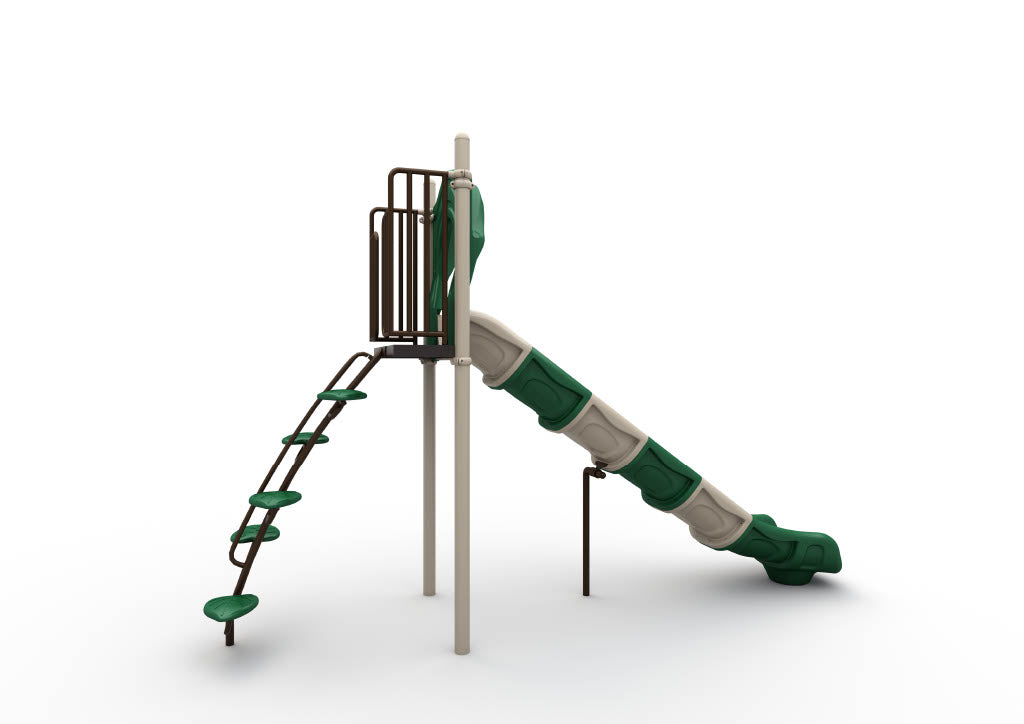 World Klass Play 6′ Freestanding Single Slide – Compact & Durable