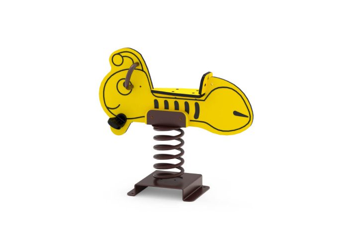World Klass Play Bee Spring Rider | Fun Playground Equipment for Kids
