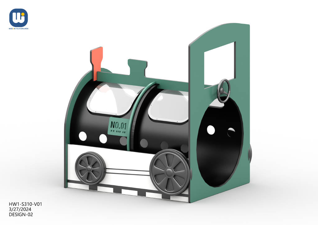 World Klass Play Train Crawl Tunnel – Engine | Ages 2–5