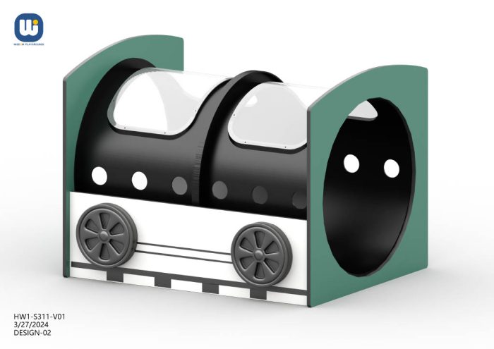 World Klass Train Crawl Tunnel – Carriage | Playground Tunnel
